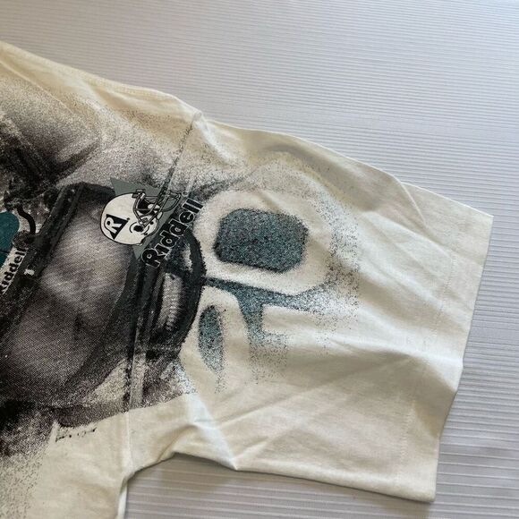 Riddell VTG Eagles AOP 90s All Over Print Single Stitch T-Shirt Size XL - Picture 5 of 10